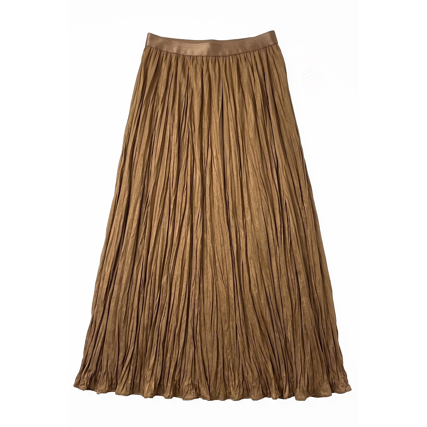 Women's French Style Suede Pleated Skirt 2026 Autumn High Waist Long Skirt - Image 5